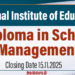 Diploma in School Management 2025/2026