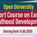 Short Course on Early Childhood Development - Open University