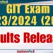 Results Released – GIT Exam 2023/2024 (2025)