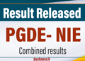 PGDE Result Released