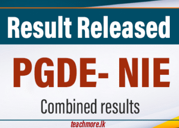 PGDE Result Released