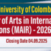 Department of International Relations