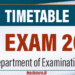 GIT Exam- 2025 Timetable Released