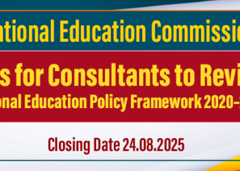 NEC Calls for Consultants to Review National Education Policy Framework 2020–2030
