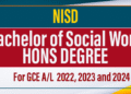 Bachelor of Social Work (BSW) Hons Degree - NISD