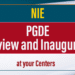 PGDE Interview and Inauguration