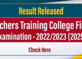 Teachers Training College Final Examination - 2022/2023 (2025)