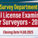 Annual License Examination for Surveyors - 2025