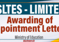 SLTES - Limited Appointment Letter Presentation Ceremony
