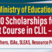 200 Scholarships for Short Course in CLIL – 2025