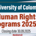 Human Rights Programs 2025/26 - University of Colombo