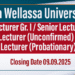 Academic Vacancies - Uva Wellassa University