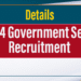 62,314 Government Sector Recruitment - Details List Reveals