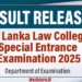 Results Released - Sri Lanka Law College Special Entrance Examination 2025