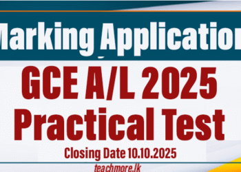 GCE A/L 2025 Practical Test