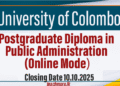 Postgraduate Diploma in Public Administration (PGDip Pub Admin)