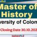 Master of History – University of Colombo