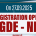 PGDE Registration 2025 - NIE