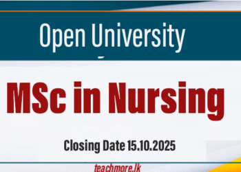 MSc in Nursing - OUSL