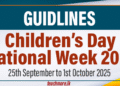 Children’s Day National Week 2025