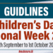 Children’s Day National Week 2025
