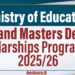 Thailand Masters Degree Scholarships Programme 2025/26