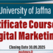 Certificate Course in Digital Marketing
