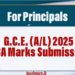 GCE (A/L) 2025