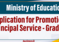 Application for Grade II Promotion of Principals