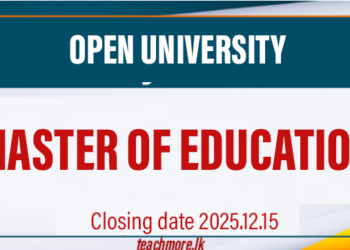 M Ed Application - Open University