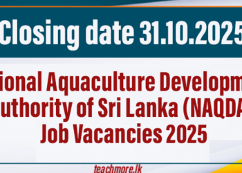National Aquaculture Development Authority of Sri Lanka (NAQDA)