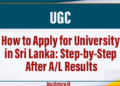 How to Apply for University in Sri Lanka