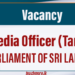 Media Officer (Tamil)