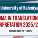 Diploma in Translation and Interpretation