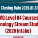 NVQ Level 04 Courses – Technology Stream Students (2026 Intake)