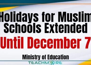 Holidays for Muslim Schools Extended Until December 7