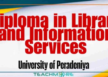 Diploma in Library and Information Services -University of Peradeniya