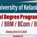 Applications for External Degree Programmes 2025 - University of Kelaniya