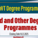 UoVT Calls for Applications for 2025 Honours Degree Programmes