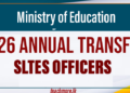 2026 Annual Transfer Procedure for SLTES