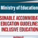 Guidelines on Inclusive Education