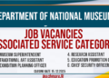 Department of National Museums Job Vacancies 2025