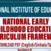 National Early Childhood Education Curriculum Framework (ECECF)