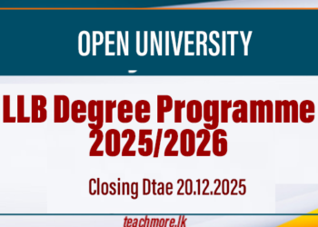 LLB Degree Programme 2025/2026