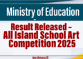All Island School Art Competition 2025