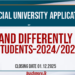 Special University Application