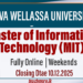 Master of Information Technology (MIT) – Uva Wellassa University