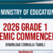 2026 Grade 1 Academic Commencement