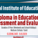 Diploma in Educational Assessment and Evaluation