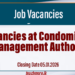 Vacancies at Condominium Management Authority